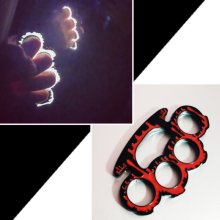 Blood Knuckles - Glow In Dark - Small