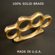 Patriot™ Brass Knuckles - Made In USA - 100% PURE BRASS