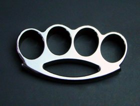 Wide-Top "Midnight Chrome" Knuckles - SMALL Wide-Top "Midnight Chrome" Knuckles - SMALL