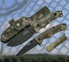 Field Operations Knife Set w/ Digital Camo - 4 Pc. Combo