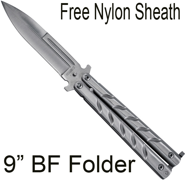 Modern Stainless Steel Butterfly Knife Modern Stainless Steel Butterfly Knife