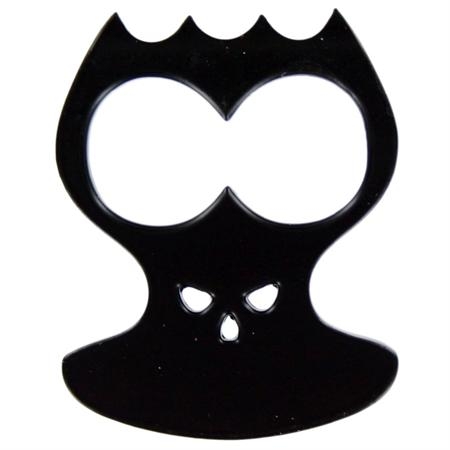 Black Skull Two Finger Punch Knuckles Black Skull Two Finger Punch Knuckles