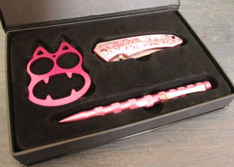 Pink Lady's Self Defense Gift Set Pink Lady's Self Defense Gift Set