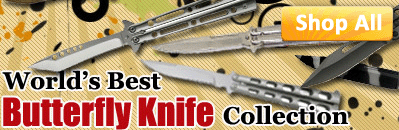 Butterfly Knife Sale!