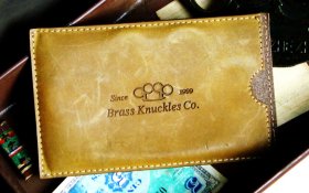 Leather Knuckles Case - TAN Leather Knuckles Case - TAN