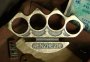 Vintage Bare Knuckles Boxing Iron - BRONZE Vintage Bare Knuckles Boxing Iron - BRONZE