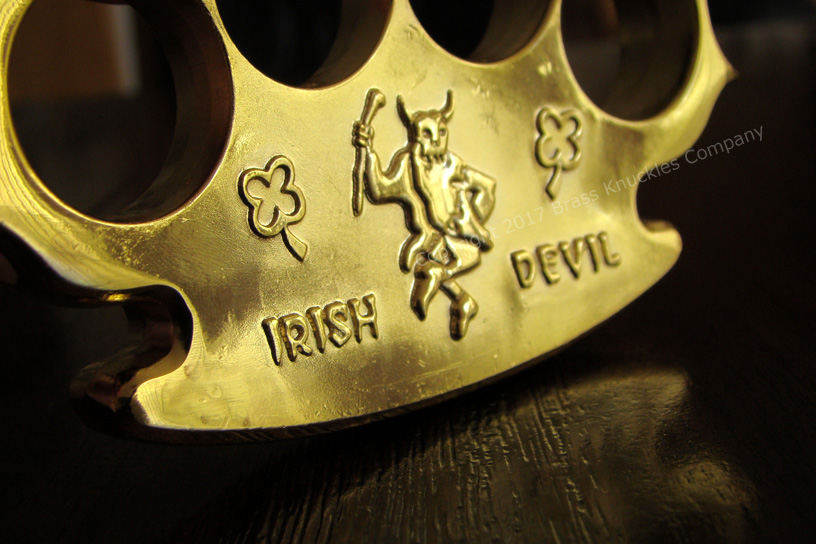 Robbie Dalton Irish Devil Brass Knuckles
