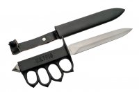 1918 WWI Trench Knife - Black