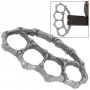 Bone Breaker Skeleton Knuckles - Chrome Bone Breaker Skeleton Knuckles - Chrome
