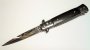 "Italian Stilletto" Switchblade - Black - New Style "Italian Stilletto" Switchblade - Black - New Style