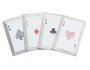 "4 of a Kind" 4 Piece Throwing Cards "4 of a Kind" 4 Piece Throwing Cards