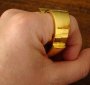 Wide Top Knuckles - LARGE - Brass Finish