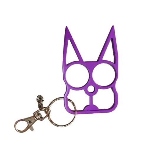 Kat - Self Defense Key Chain - Purple - Click Image to Close