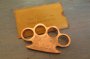 Leather Knuckles Case - TAN
