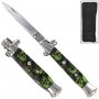 "Italian Stiletto" Switchblade - TERROR SKULL "Italian Stiletto" Switchblade - TERROR SKULL