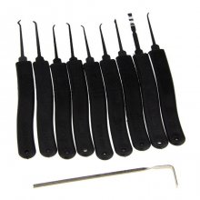 9 Piece Lock Pick Set by SecurePro