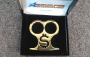 'Pay Up Two' - Custom Made Brass Knuckles 'Pay Up Two' - Custom Made Brass Knuckles