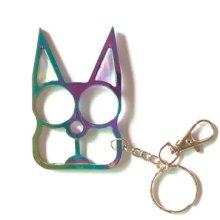 Kat - Self Defense Key Chain - RAINBOW