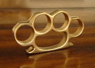 The Original Brass Knuckles - 100% PURE - $79.95 : Brass Knuckles