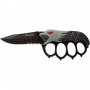 "Eagle Eye" Folding Knuckles Knife - Gray "Eagle Eye" Folding Knuckles Knife - Gray