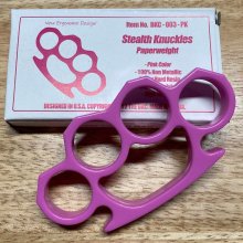Stealth Knuckles™ - PINK - 100% Non-Metal