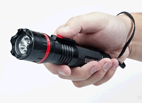 Flashlight Stun Gun - Rechargeable - 2.9 Million Volt - Click Image to Close