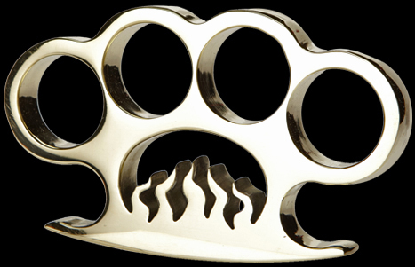 inferno made in USA brass knuckles