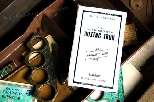 Bare Knuckles Boxing Iron - Vintage Bronze Finish