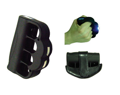 Streetwise™ Triple Sting Ring Rechargeable Stun Gun 28M - The Home