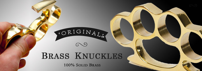 Brass Knuckles SELF DEFENSE WEAPON - HunterArsenal